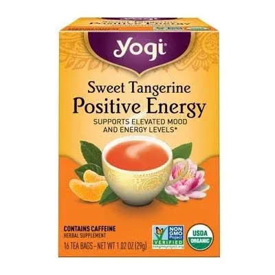 Yogi Positive Energy Tea Sweet Tangerine