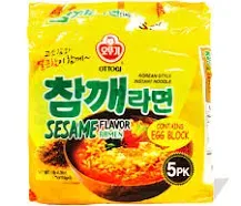 Ottogi Sesame Flavor Ramen Multipack