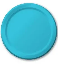 Creative Converting Bermuda Blue Banquet Plates