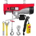 Bentism Lift Electric Hoist 440lbs,480W 110V Electric Winch with 14ft Wired Remote Control