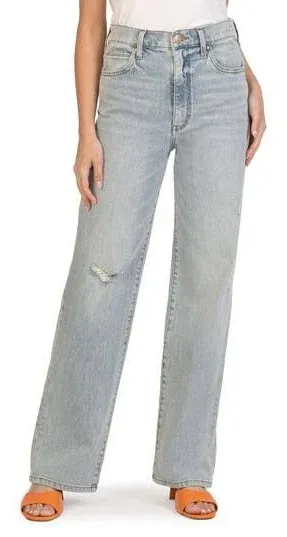 Kut Sienna High Rise Wide Leg Jeans