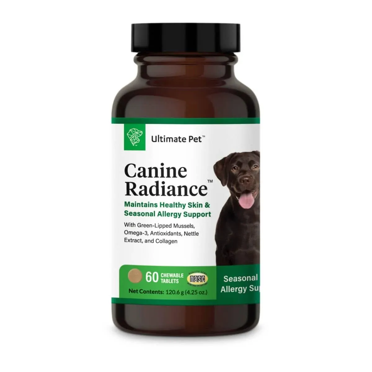 Ultimate Pet Nutrition Canine Radiance Skin Allergy Supplement