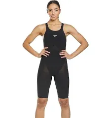 Speedo Women's Swimsuit One Piece LZR Pure Valor Kneeskin Closed Back