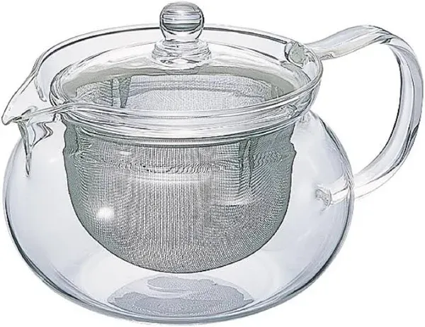 HARIO Teapot Transparent Practical Capacity 450 ml Stainlessly enjoying 