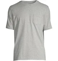 Lands' End Men's Super-T Short Sleeve T-Shirt with Pocket