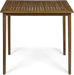 Christopher Knight Home Polaris Bar Table, Teak Finish