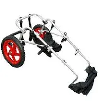 Dog Wheelchair Adjustable Dog Cart Lightweight Pet/Doggie Wheelchairs for Back