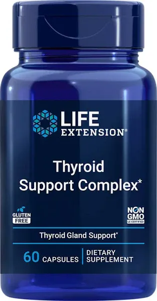 Life Extension Triple Action Thyroid 60 Capsules