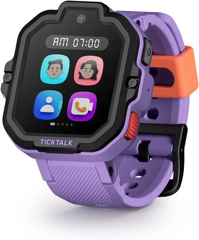 TickTalk5 Cellular Kids Smart Watch with GPS Tracker Video Calling Smart Watch for Kids with Parent Apps SOS 911 Calling