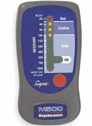 M500 Supco Megohmmeter