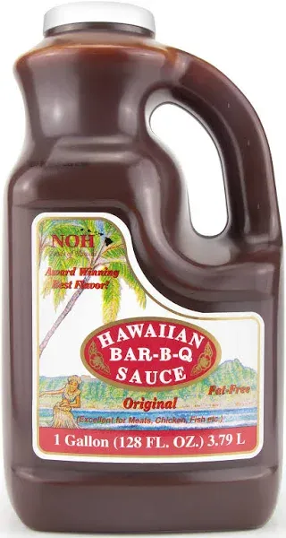 NOH Foods of Hawaii Hawaiian, 128 Ounce, Bar-B-Q Sauce Original