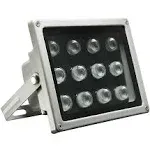 IR Illuminator 850nm 12 LEDs Wide Angle IR Illuminator for Night Vision Water...