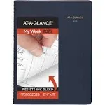 At-a-glance Weekly Appointment Book, 11 x 8.25, Navy Cover, 13-Month