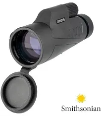 Omano Smithsonian 12x50 Monocular Telescope with Smartphone Adaptor – Monoculars for Adults - High Powered Telescope – Ideal Monocular for Bird Watching and Nature Enthusiasts – HD monocular telescope