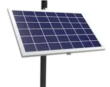 ALVOLTA Single Panel Adjustable Pole Mount Kit For Solar Panels