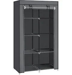 SONGMICS 34" Portable Clothes Closet Wardrobe