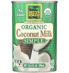 Native Forest Simple Organic Unsweetened Coconut Milk