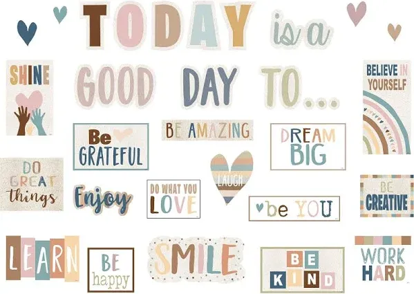 Teacher Created Resources Everyone Is Welcome Today Is a Good Day Mini Bulletin Board