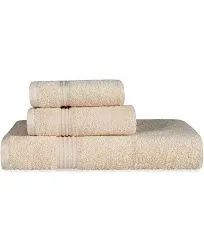 Superior Egyptian Cotton 3-Piece Towel Set