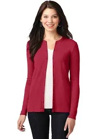 Port Authority Ladies Concept Stretch Button-Front Cardigan