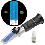 Refractometer Honey 10-32% Water Honey 58-90% Brix Sugar Baume for Beekeeping, H