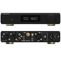 Topping D90 III Sabre MQA Full Balance HiFi DAC Bluetooth 5.1 ES9039SPROx2 DSD512 PCM32bit/768kHz USB/Coax/Opt/AES/IIS Desktop Audio Preamp Decoder(Silver)