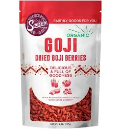 Suncore Foods Organic Goji Berries 8 oz