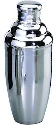 TableCraft 1224 3-Piece 24 oz. Stainless Steel Bar Shaker Set