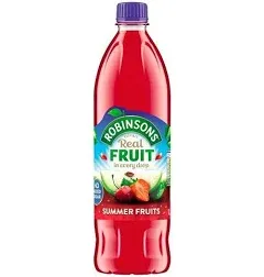 Robinsons Squash Summer Fruits No Added Sugar 1L