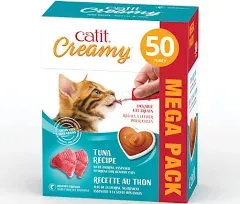 Catit Creamy Lickable Treats Salmon (12-Pack)