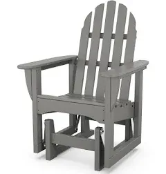 POLYWOOD Classic Adirondack Glider Chair