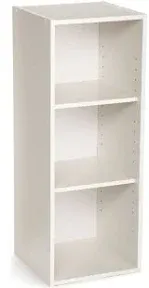 ClosetMaid 8987 Stackable 3-Shelf Organizer, White