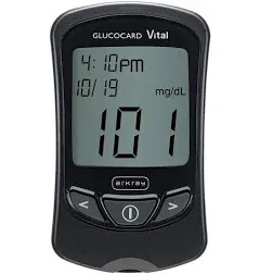 Arkray Glucocard Vital Blood Glucose Meter Kit