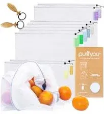 Purifyou Premium Reusable Mesh/Produce Bags