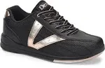 Dexter Vicky Black Rose Gold Womens Bowling Shoes 7.5