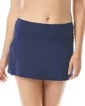 2025 Beach House Solid Emma Swim Skort (More colors available) - H5837