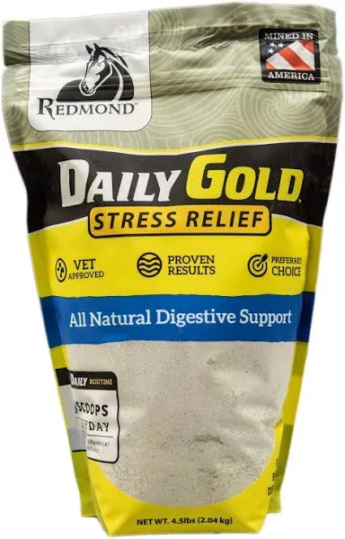 Redmond Daily Gold Stress Relief 4.5 lbs