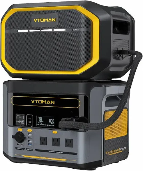 VTOMAN FlashSpeed 1500 Portable Power Station