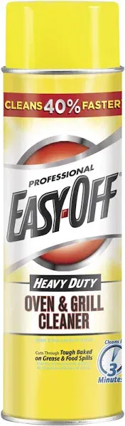 EASY-OFF 87979CT Heavy Duty Oven Cleaner, Fresh Scent, Foam, 14.5 oz Aerosol, 12/Carton