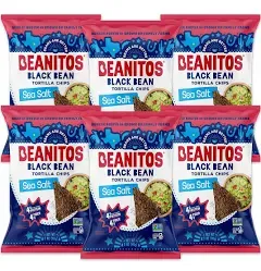 Beanitos Black Bean Sea Salt Tortilla Chips