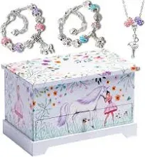 Ballerina Unicorn Jewelry Box for Girls &amp; Little Girls Unicorn Ballerina