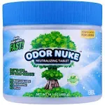 ODOR NUKE Tablets: Professional Human Urine Smell Remover Odor Eliminator 14.1oz