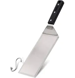 Hamburger Turner Scraper - Pancake Flipper - Great for BBQ Grill and Top Griddle