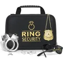 Ring Security Wedding Ring Bearer Gifts - Security Box, Ring Bearer Sunglasses,