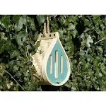 Wooden Butterfly House Dewdrop Nest for Bugs and Moths Garden Decoration Habitat