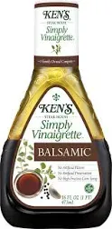 Ken's Steak House Simply Vinaigrette Balsamic Dressing (16 fl oz)