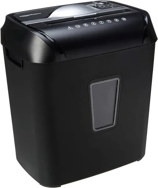 Amazon Basics 12 Sheet Cross Cut Paper and Credit Card Home Office Shredder with