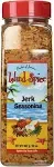 Island Spice Jerk Seasoning 32 ounces - Gluten-Free Vegan-Friendly Dry Rub with Real Jamaican Pimento - Authentic Jerk Flavors and Spice Blend - Use on Chicken, Pork, Beef, Seafood, and Vegan Dishes