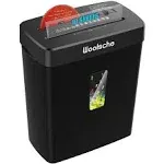 Home Office Paper Shredder 10 Sheet Cross Cut Heavy Duty CD&amp;Credit Card Shredder