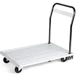 Goplus Folding Aluminum Platform Cart 770 Lbs Moving Platform Truck Hand